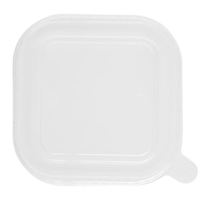 HW019 Fiesta Recycleerbare Pet Deksel Voor Vierkante Containerbodems (300 stuks)