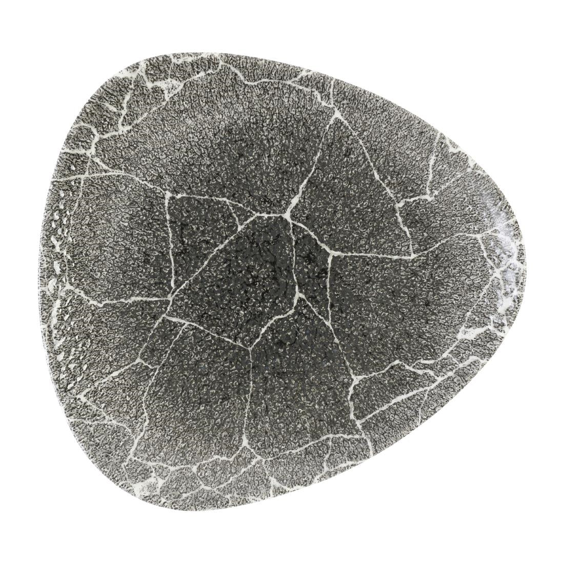 DX811 Churchill Kintsugi Reverse Quartz Black Lotus Bord 22.9cm (12 stuks)