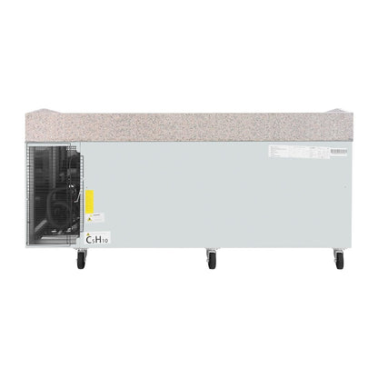 UA082 Polar U-serie Bakkerij Counter Koelkast met Granieten Blad 634Ltr