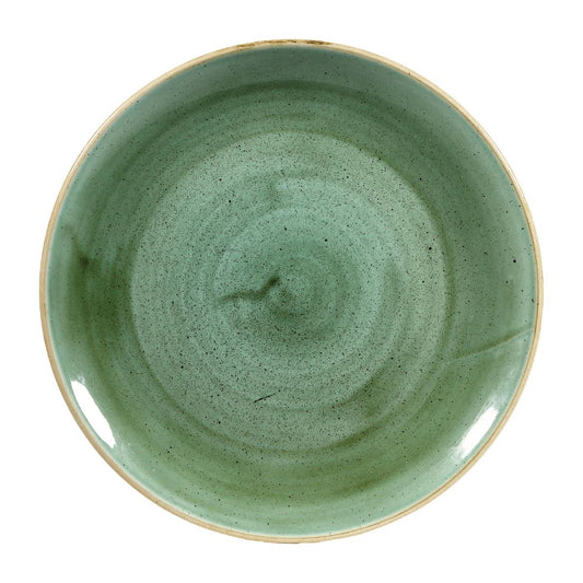 DF995 Churchill Stonecast Samphire Green Evolve Coupe Bord 26cm (12 stuks)