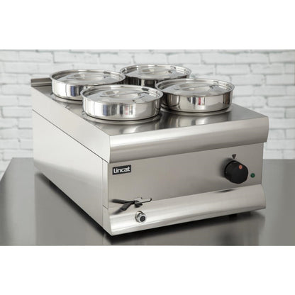 J953 Lincat Silverlink 600 bain marie BS4W 4 x 4,5Ltr