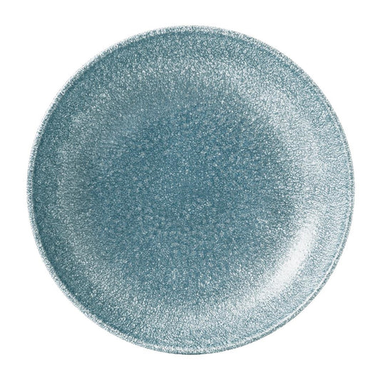DE888 Churchill Raku Topaz Blue Evolve Coupe Kom 24.8cm (12 stuks)