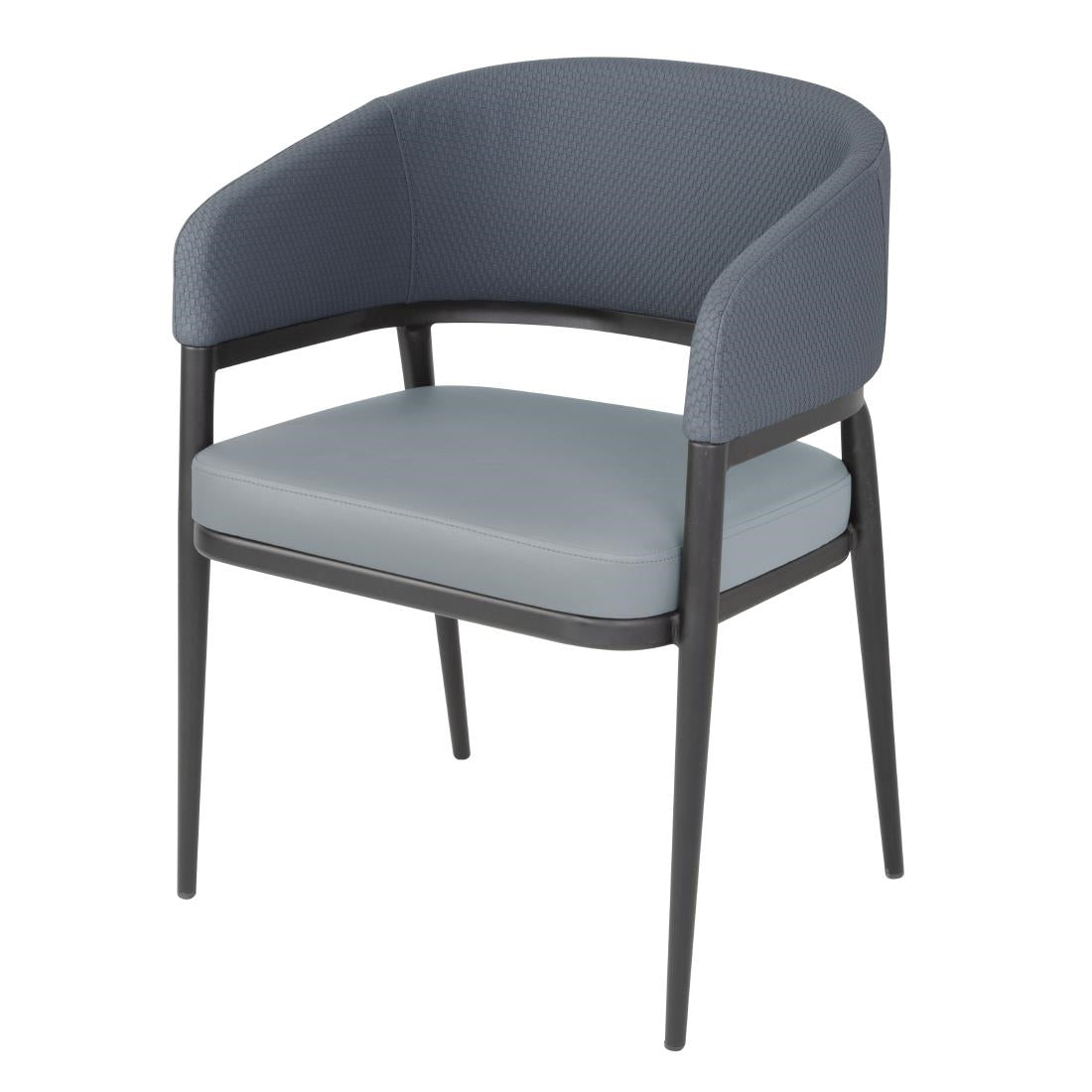 FU521 Bolero Meridian Binnenstoelen - Steengrijs Blauw (2 stuks)