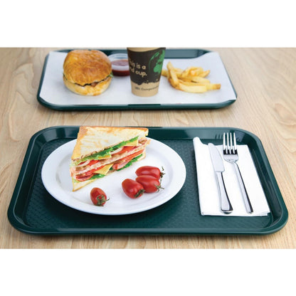 P505 Olympia Kristallon polypropyleen dienblad groen 305x415mm