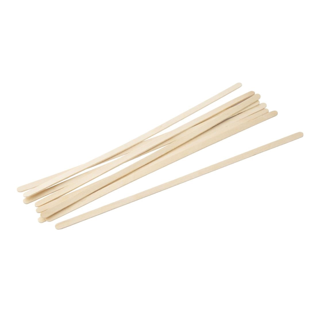 DK390 Fiesta Compostable biologisch afbreekbare houten roerstaafjes 19cm (1000 stuks)