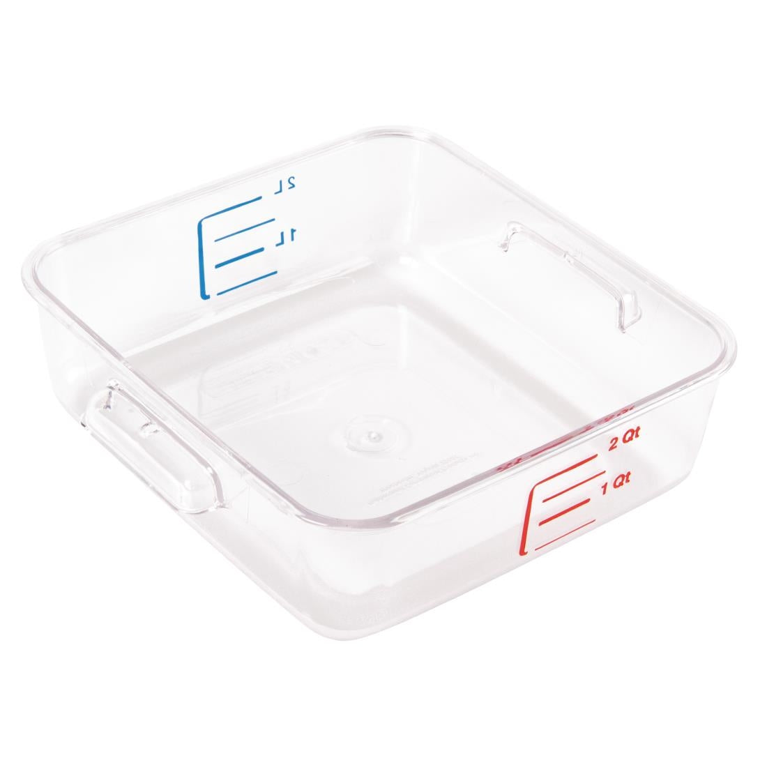 J870 Rubbermaid polycarbonaat voedseldoos 2Ltr