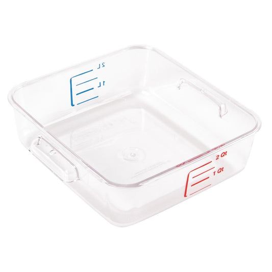 J870 Rubbermaid polycarbonaat voedseldoos 2Ltr
