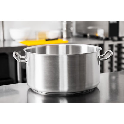 T088 Vogue RVS inductie kookpan 36cm 18,5Ltr