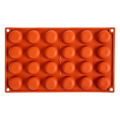 N940 Pavoni Formaflex siliconen bakvorm 24 pomponettes
