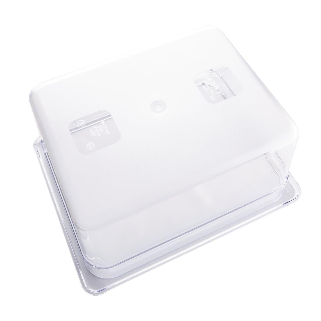 U230 Vogue polycarbonaat 1/2 gastronorm container 150mm helder