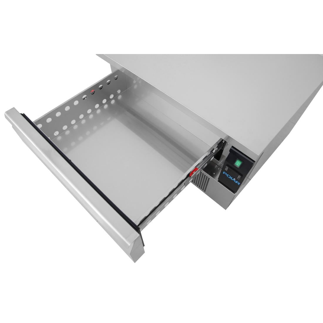 DA995 Polar U-serie compacte koel-vrieswerkbank 1 lade 3x GN 1/1 150mm