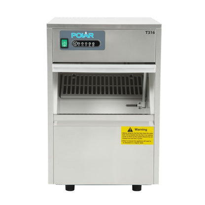 T316 Polar G-serie ijsblokjesmachine 20kg output