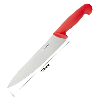 C895 Hygiplas koksmes 21,5cm rood