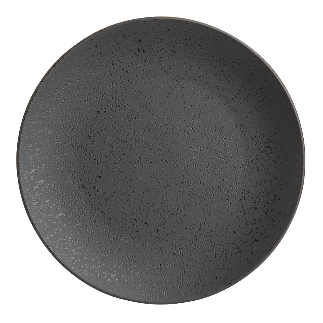 DR087 Olympia Fusion Ronde Borden 20,3cm Zwart (6 Stuks)