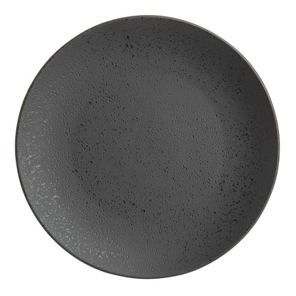 DR087 Olympia Fusion Ronde Borden 20,3cm Zwart (6 Stuks)