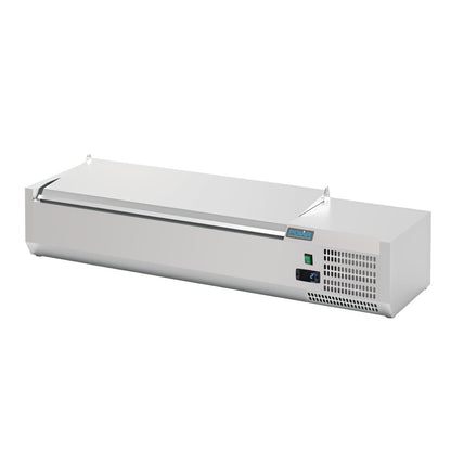 FA854 Polar g-serie aanrechtvoorbereidingskoelkast met deksel 5x 1/4gn