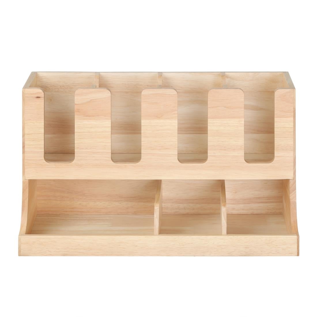 HX395 Olympia Cup En Sausstation Hevea Hout 450x120x240mm