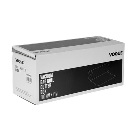 GF428 Vogue vacumeerzakken op rol met dispenser 30cm x 15m
