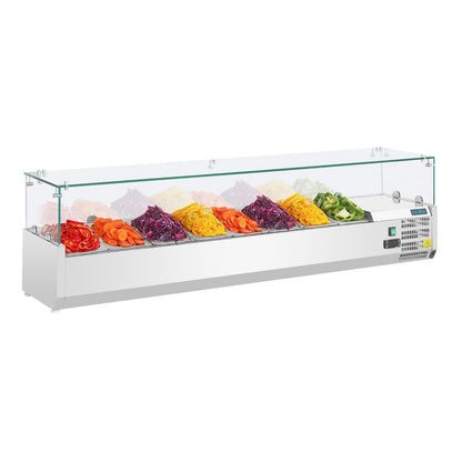 GD877 Polar G-serie opzetkoelvitrine 8x GN 1/3