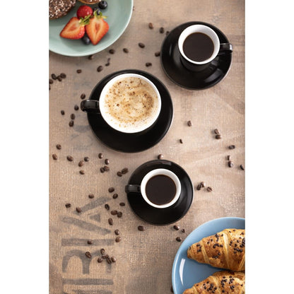 CU961 Olympia koffiekop zwart - 170ml (12 stuks)
