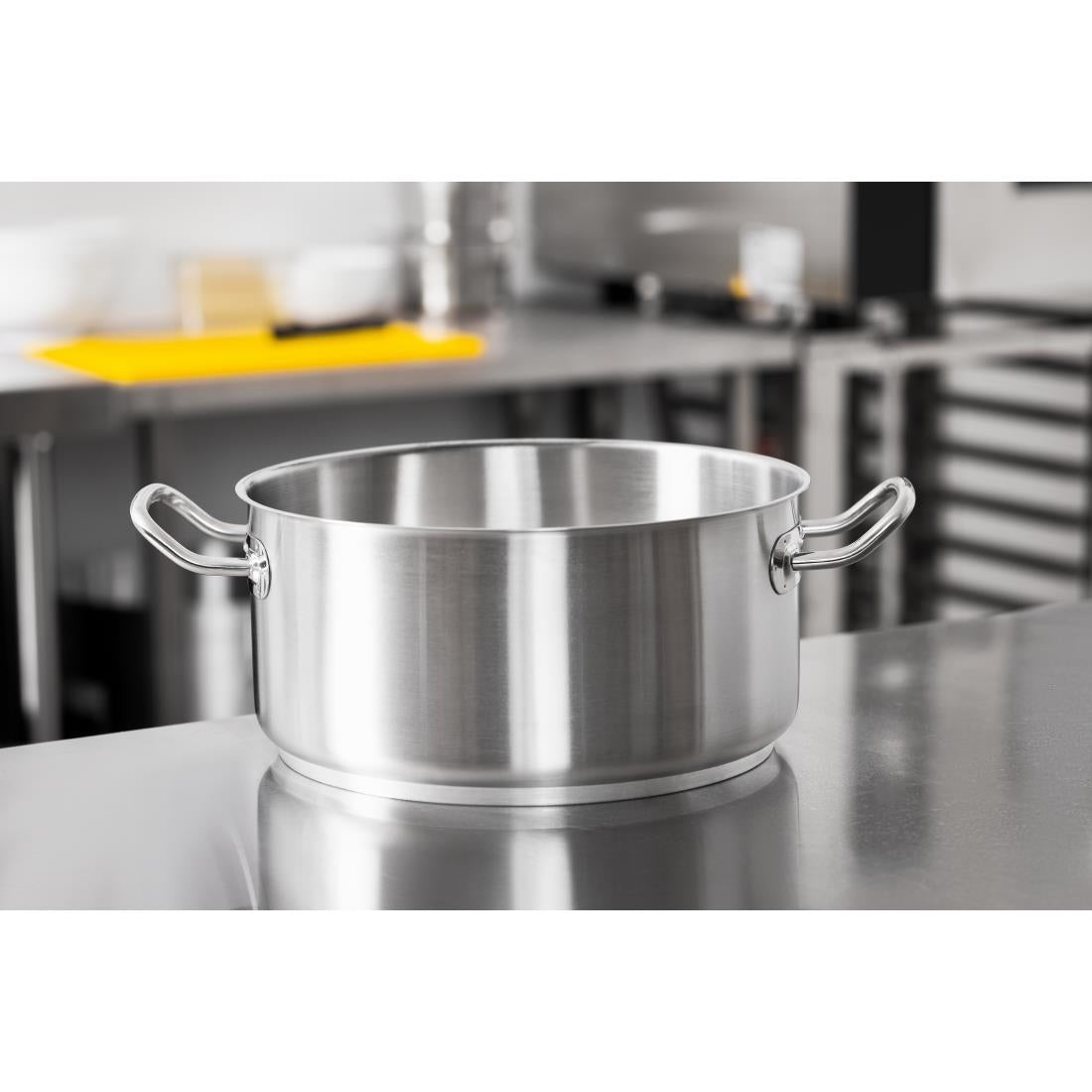 T177 Vogue RVS inductie kookpan 28cm 7,5Ltr