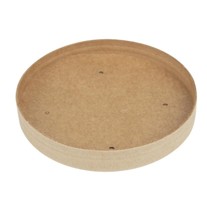 FA367 Colpac deksels voor magnetronbestendige kraft soepkommen recyclebaar 225ml en 350ml (500 stuks)