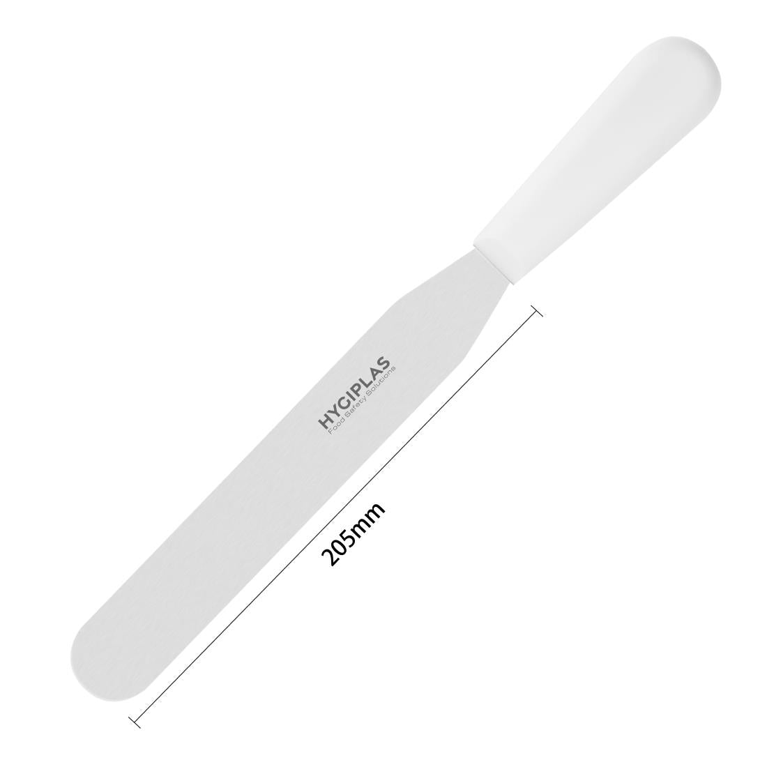 C870 Hygiplas recht paletmes 20,5cm wit