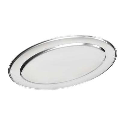 K362 Olympia ovale RVS serveerschaal 25cm