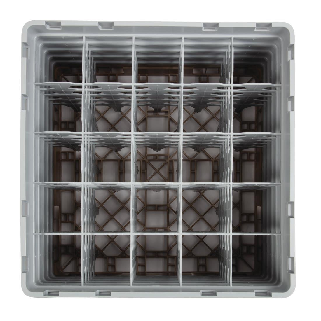 DW556 Cambro Camrack vaatwaskorf met 25 compartimenten max. glashoogte 25,7cm