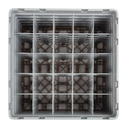 DW556 Cambro Camrack vaatwaskorf met 25 compartimenten max. glashoogte 25,7cm