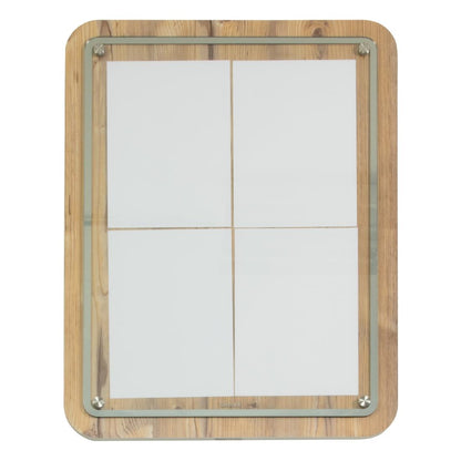 CX073 Securit zwart staal wit 8xA4 informatiedisplay met paal en voet