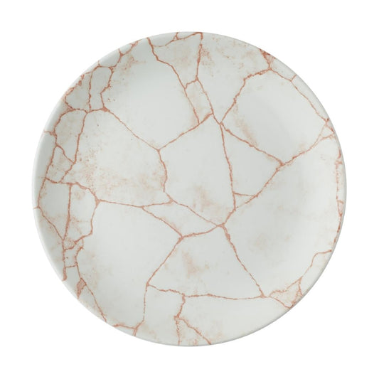 CX682 Churchill Studio Prints Kintsugi Evolve Coral Borden 220mm (12 stuks)