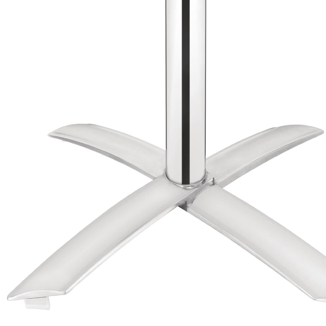 U424 Bolero ronde tafel met kantelbaar essenhouten blad 60cm