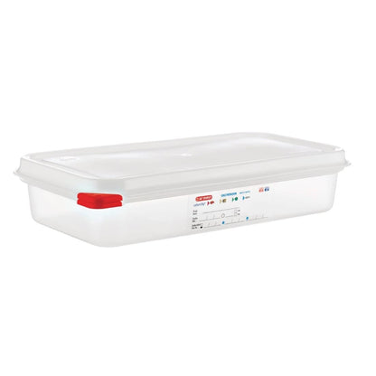 GL262 Araven GN 1/3 voedseldoos met deksel 2,5Ltr (4 stuks)