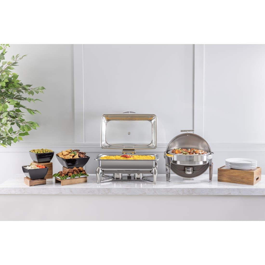 FT037 Olympia GN 1/1 inductie chafing dish