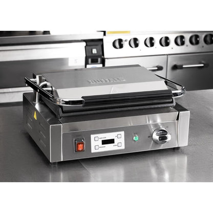 CU607 Buffalo Extra Grote Contactgrill Enkelvoudige Vlakke Plaat
