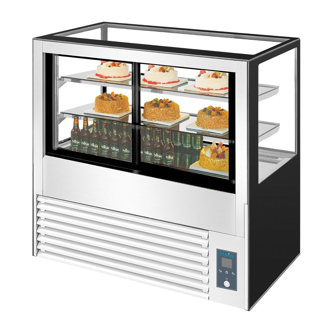UA061 Polar U-Series deli koelvitrine 385Ltr