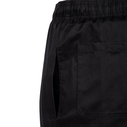 B222-M Chef Works unisex slim fit cargo broek zwart M