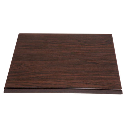 GG635 Bolero Vierkante Tafelblad Donkerbruin 60cm