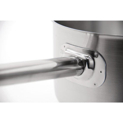 M946 Vogue RVS inductie steelpan 28cm 8Ltr