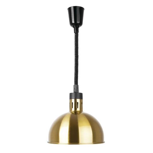 DY462 Buffalo brede uitschuifbare hittelamp goudkleur