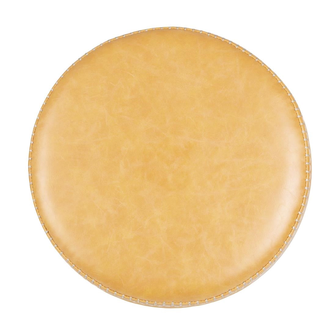 HW290 Bolero Brooklyn Pu Hoge Barkruk - Caramel