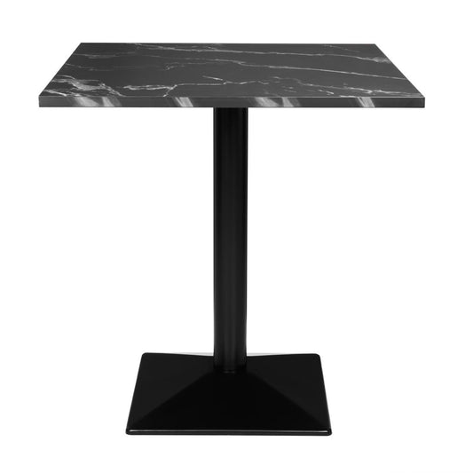 HW851 Bolero Complete Tafel Vierkant Zwarte Steen Effect 700mm