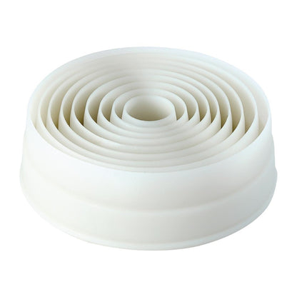 GT141 Schneider stekerdoos rond glad (9 stuks)
