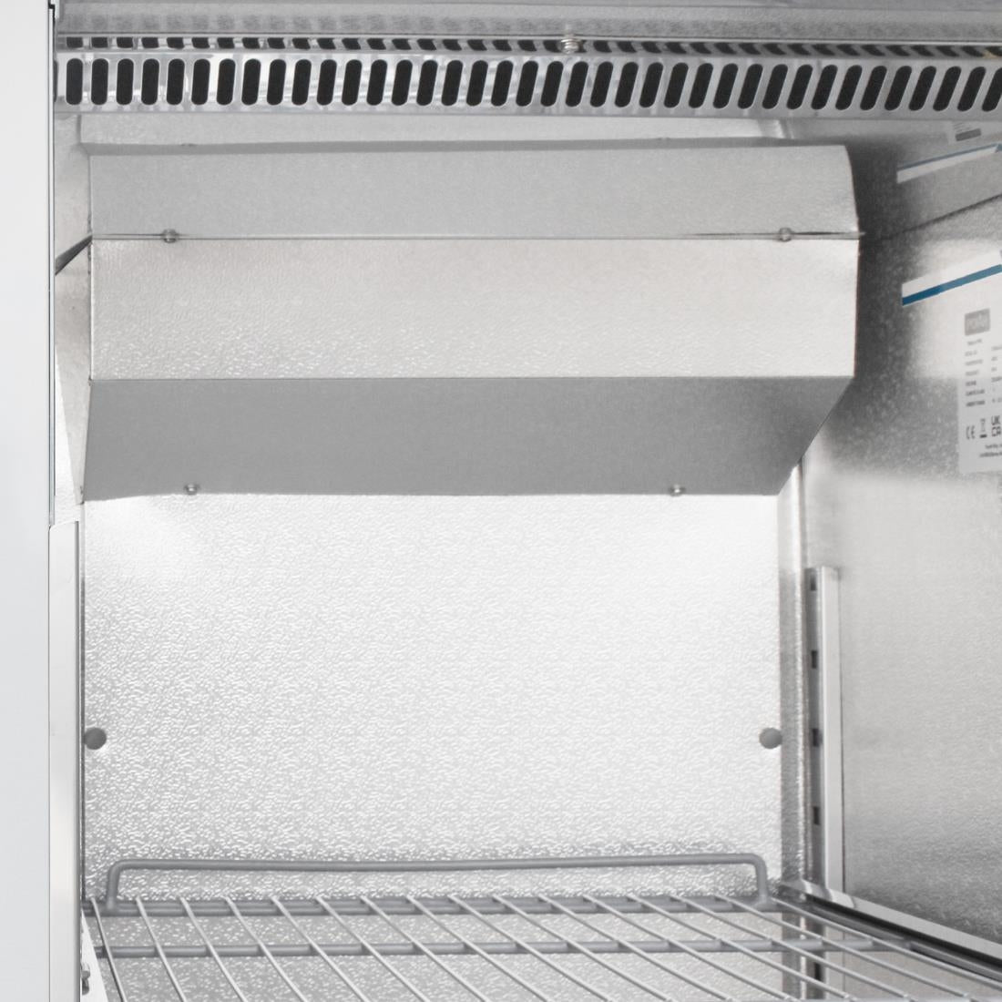 CW194 Polar G-serie Gastro 1-deurs vriezer met gedeelde deur 600Ltr