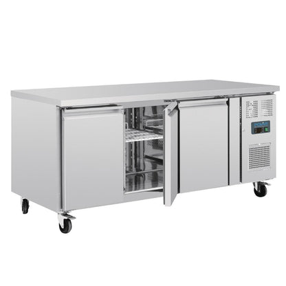 GL184 Polar U-serie 3-deurs counter met euronorm opslag 634L