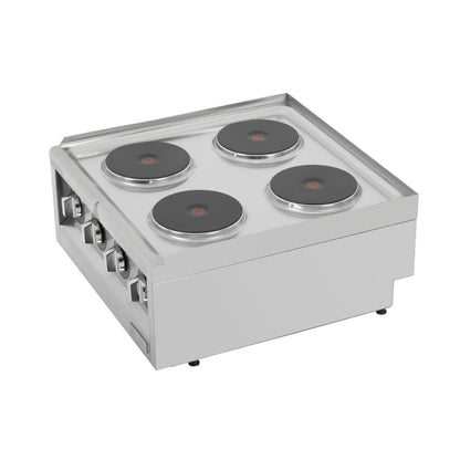 CU471 Buffalo 600-Serie Elektrische Kookplaat Met 4 Kookzones