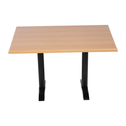 CW130 Bolero rechthoekig tafelblad beuken