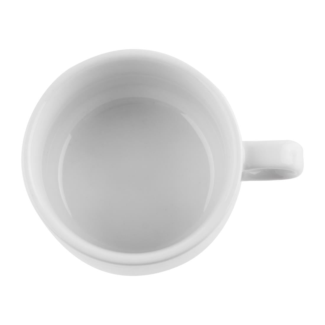 CB471 Olympia Whiteware stapelbare espressokopjes 8,5cl (12 stuks)