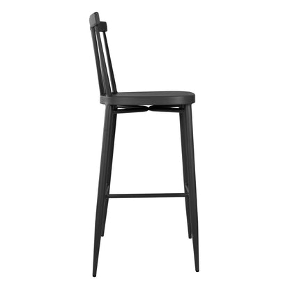 DX688 Bolero Windsor Aluminium Zwarte Hoge Krukken (2 stuks)